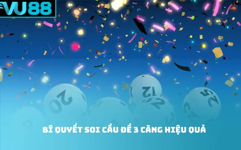 Bí quyết soi cầu Đề 3 càng hiệu quả