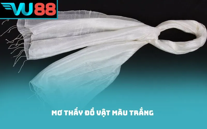Mơ thấy đồ vật màu trắng