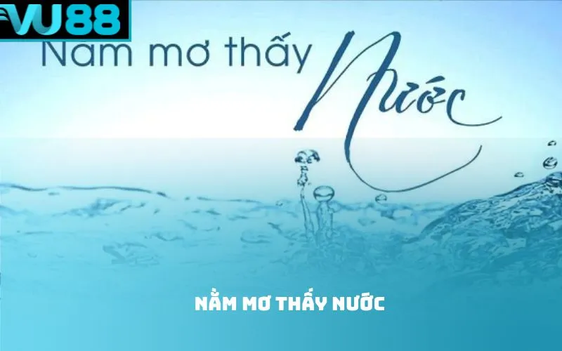 Nằm mơ thấy nước